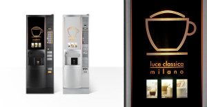 Sagoma luce kaffemaskin
