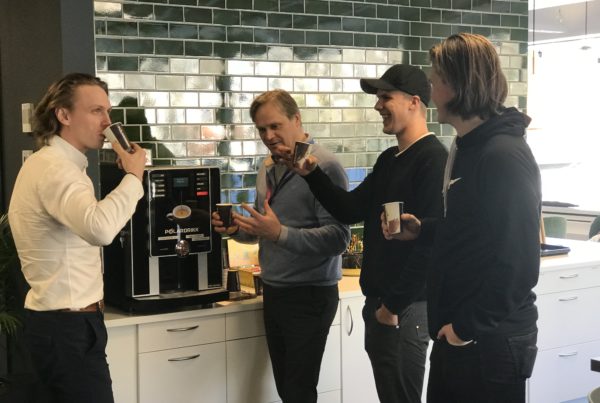 kaffemaskin til bedrift
