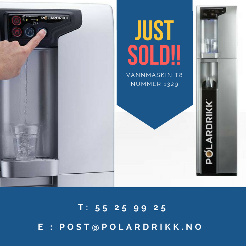 vanndispenser modell: Polar T8 HCH