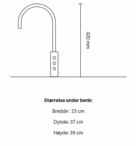 U1 størrelse
