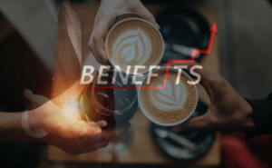 Kaffemaskiner på kontoret kan ha mange fordeler, både for ansatte og arbeidsgiver.
